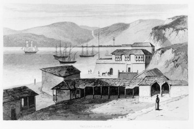 Valparaiso Bay in c.1820, from 